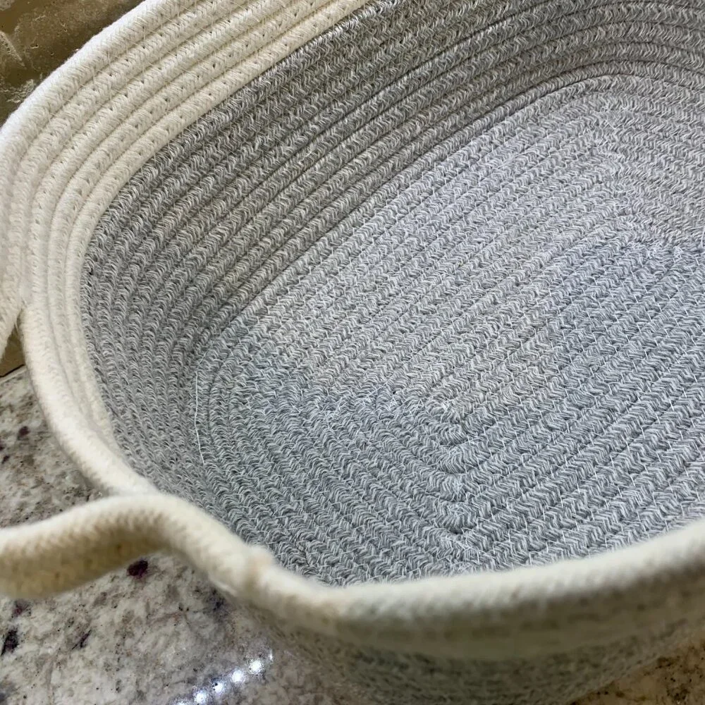 Rope Cotton Basket - NWOT